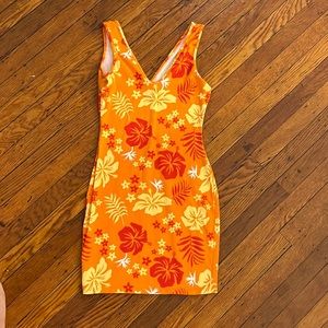 Wild Fable tropical print mini dress